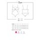 Obsessive Charms body białe S/M