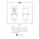 Obsessive Greyla gorset S/M