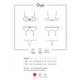 Obsessive Greyla komplet S/M
