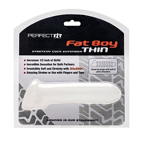 Perfect Fit - Fat Boy Extender Thin 18cm - powiększacz penisa